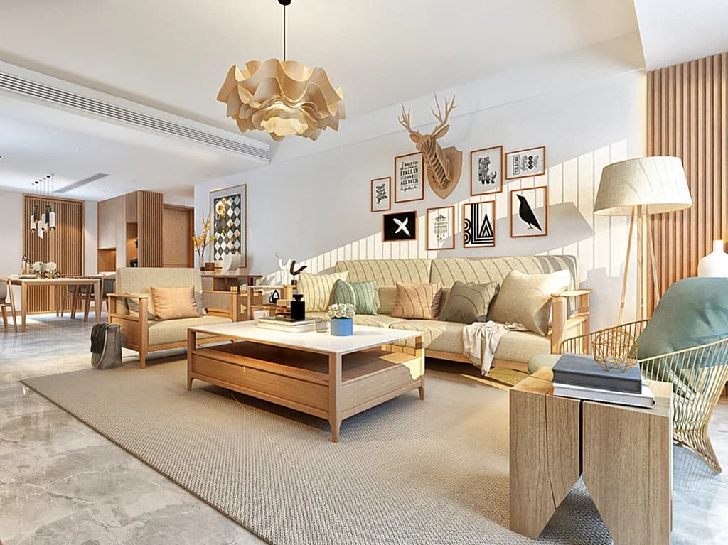 Beautiful Living Room Designs 2024: Diverse Styles, Elegance, and Comfort